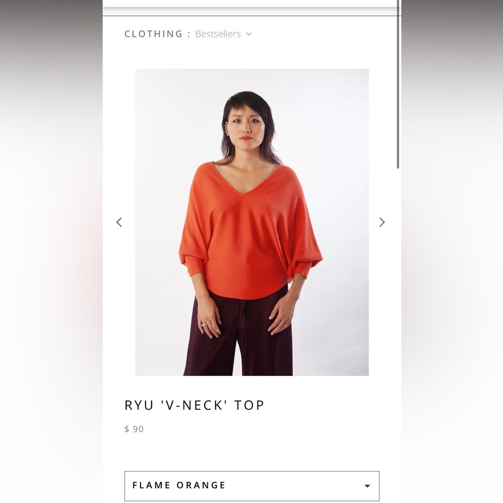 Kerisma RYU 'V-NECK' TOP